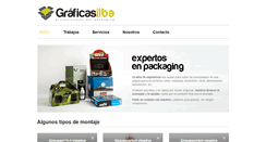 Desktop Screenshot of graficasilba.com