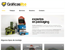 Tablet Screenshot of graficasilba.com